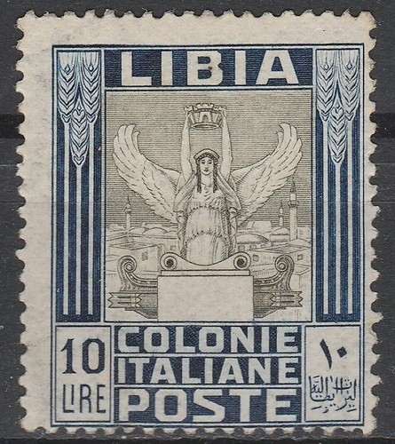 1921 libia pittorica 10 - -,