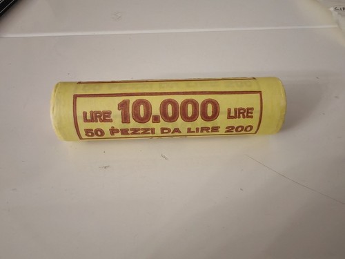 Rotolino banca 200 lire anno - 200,