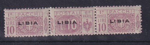 Libia 1915pacchi postali alto - 1915pacchi,