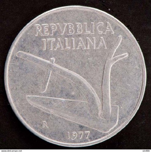 1977 italia moneta - 1977,